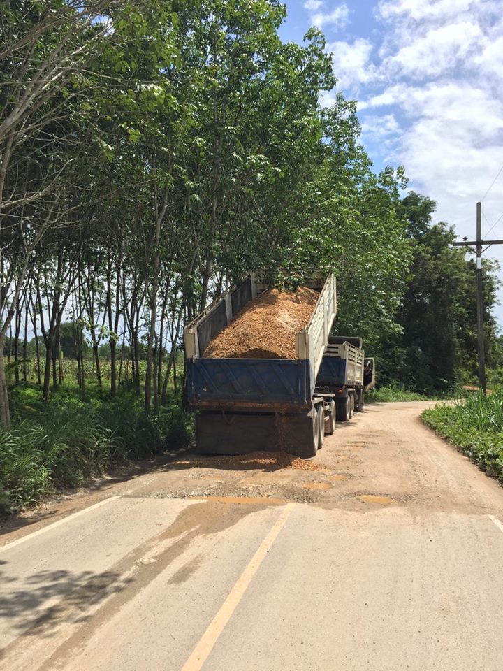 ซ่อมแซมถนนสายสามแยกหนองเกรียน ม.4 - ถนนสายชุมแสง ดอนเรียบ ม.10