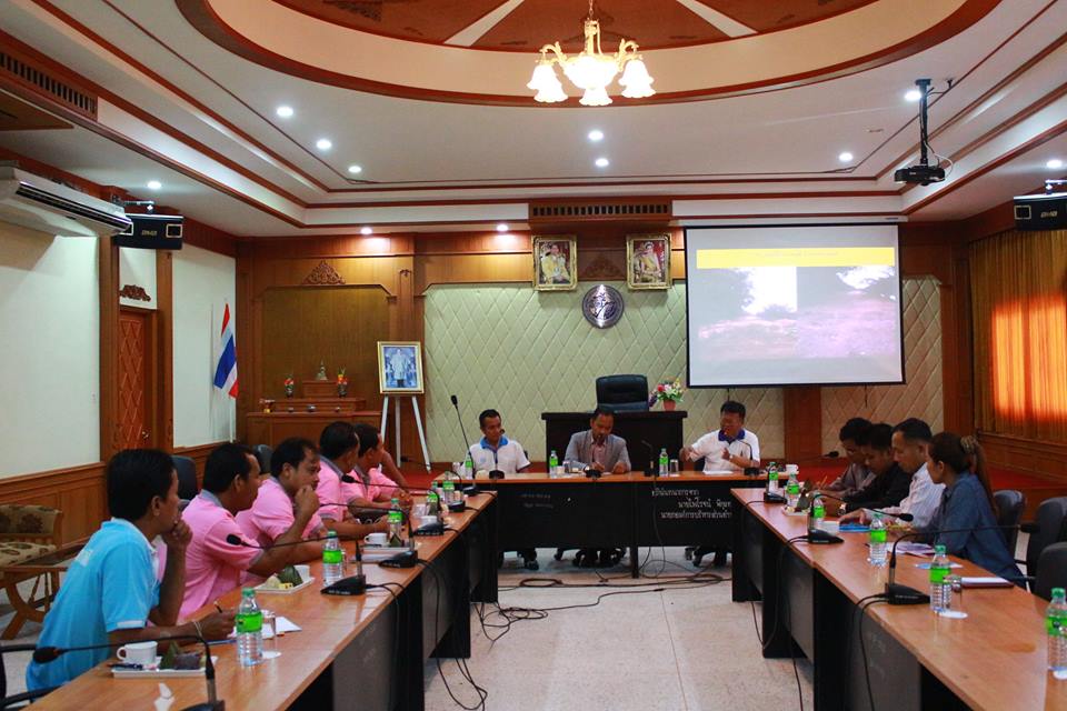 ผอ.สำนักงานทรัพยากรน้ำภาค 10 พร้อมคณะเดินทางลงพื้นที่ ต.บางงอน