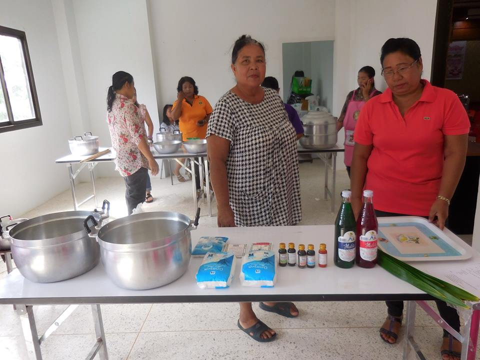 อบต.บางงอนจัดโครงการฝึกอบรมอาชีพเป็นวันที่ 2