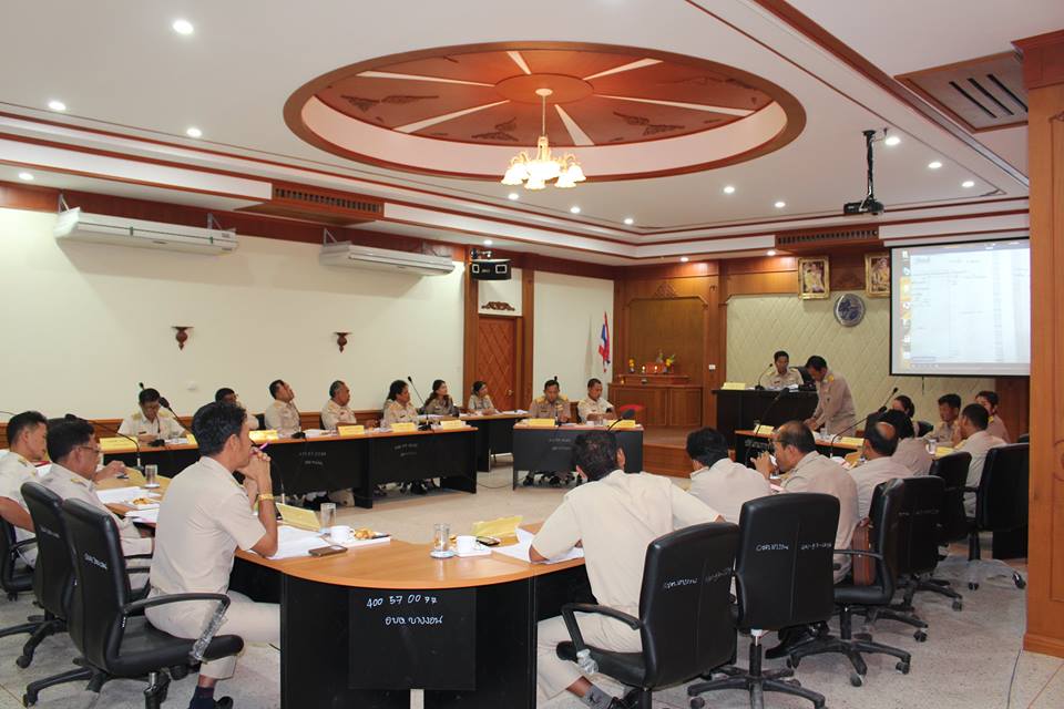 ประมวลภาพการประชุมสภาองค์การบริหารส่วนตำบลบางงอน